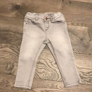 Zara baby girl denim jeans.